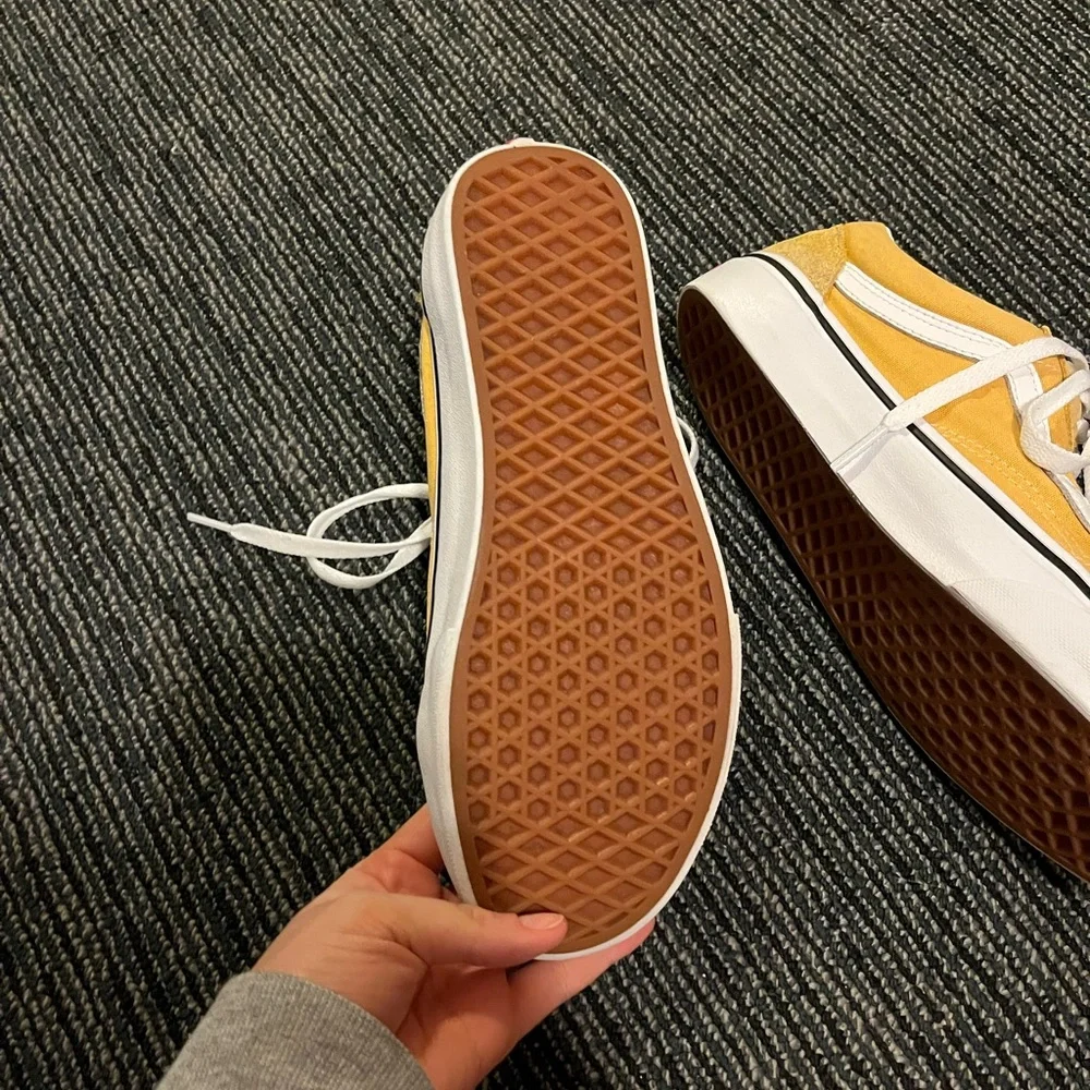 Vans Yellow Suede Sneakers - Picture 3 of 7